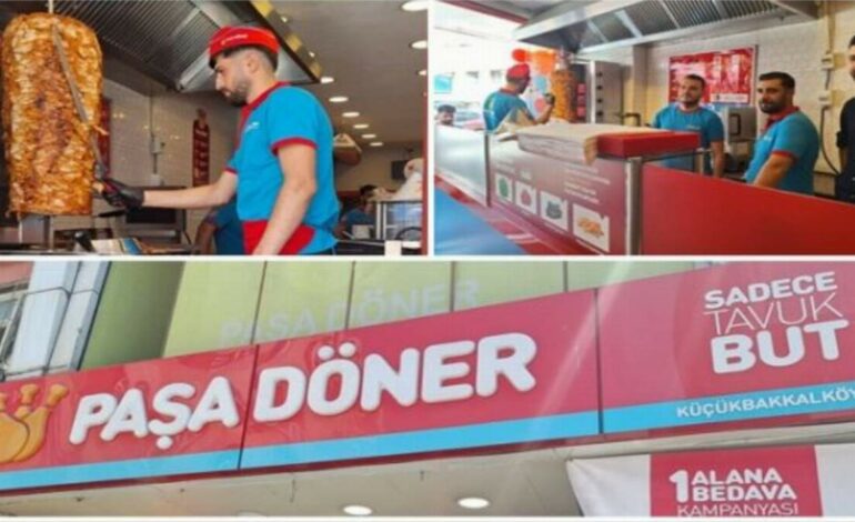 Küçükbakkalköy’de PAŞA DÖNER açıldı