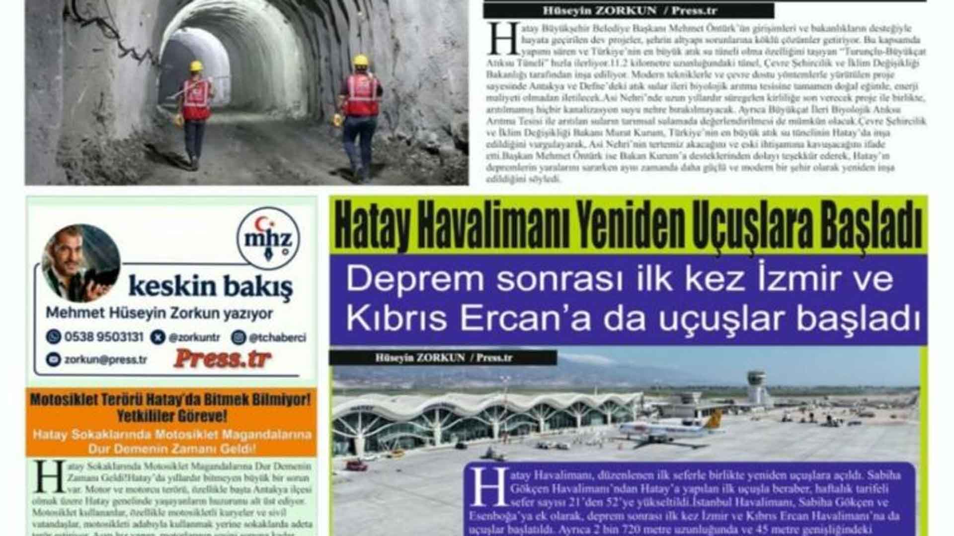 HABERCİ GAZETESİ 2. SAYISIYLA YAYINDA